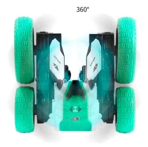 AUTO LOCO CRAZY CAR LUCES CONTROL REMOTO ACROBATICO - 3