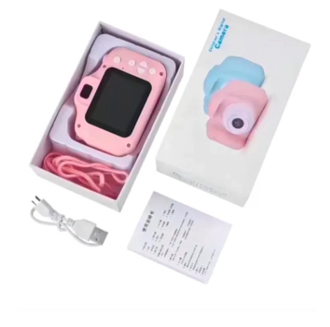 CAMARA DIGITAL NIÑOS HD 1080P ROSADA - 4