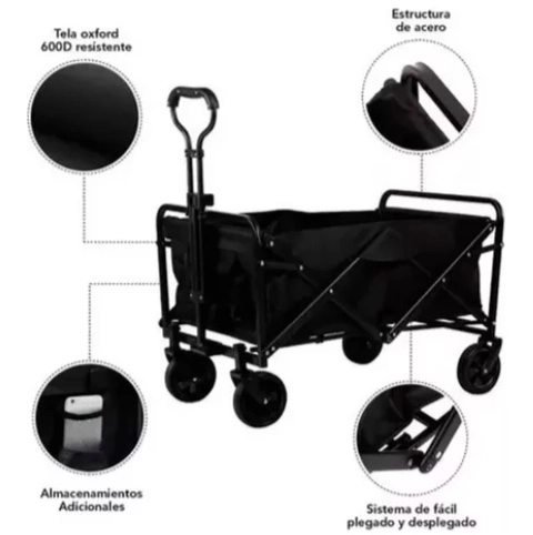 CARRITO PLEGABLE IDEAL PARA EL CAMPING - 4