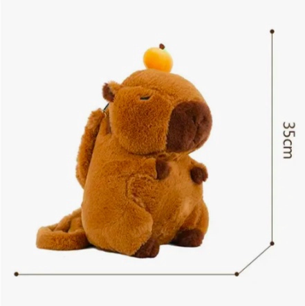 PELUCHE MOCHILA CAPIBARA - 4