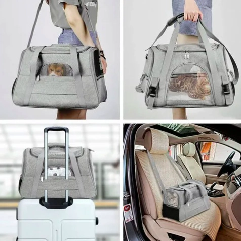 BOLSO TRANSPORTADOR PARA MASCOTA USO MULTIFUNCIONAL - 3