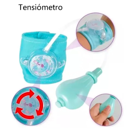 SET JUGUETES MEDICO DOCTOR NIÑOS CON LUZ Y SONIDO - 5