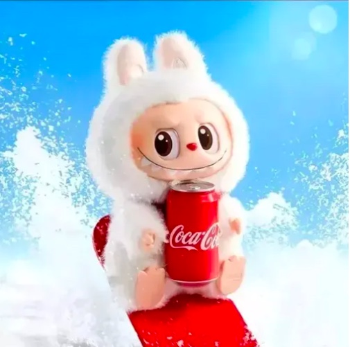 LABUBU COCA COLA COLECCIONABLE EXCLUSIVO THE MONSTERS - 2