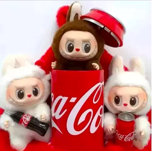 LABUBU COCA COLA COLECCIONABLE EXCLUSIVO THE MONSTERS - 4
