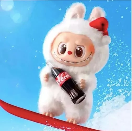 LABUBU COCA COLA COLECCIONABLE EXCLUSIVO THE MONSTERS - 5