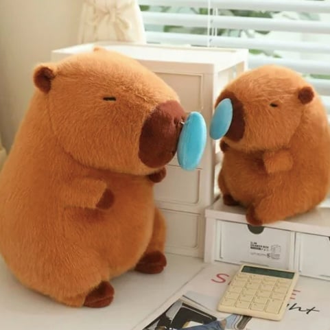 PELUCHE CAPIBARA CON MOCOS EXTRA SUAVE - 3