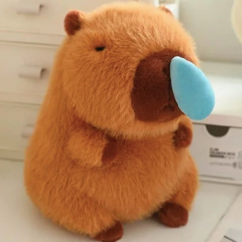 PELUCHE CAPIBARA CON MOCOS EXTRA SUAVE - 5