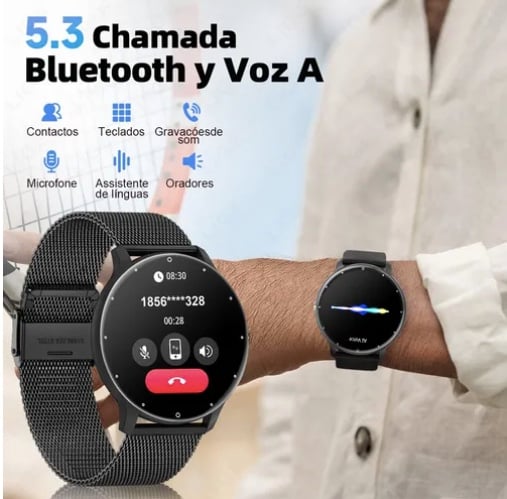 SMARTWATCH MUJER RELOJ INTELIGENTE BLUETOOTH - 2