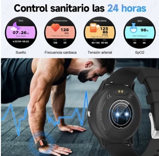 SMARTWATCH MUJER RELOJ INTELIGENTE BLUETOOTH - 5