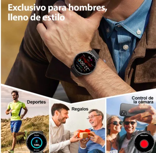 SMARTWATCH MUJER RELOJ INTELIGENTE BLUETOOTH - 7