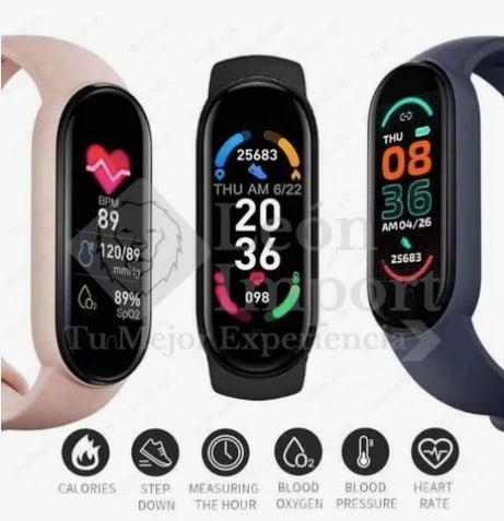 RELOJ SMART BAND M6 PULSERA INTELIGENTE MULTI DEPORTE - 3