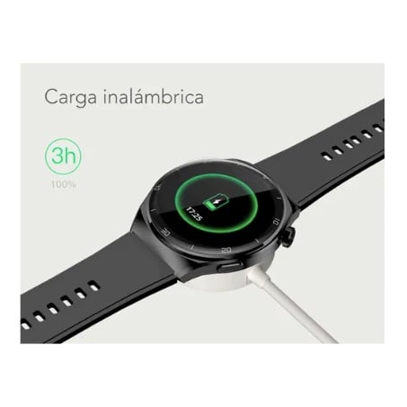 RELOJ INTELIGENTE SMARTWATCH DEPORTIVO IP68 NEGRO - 5