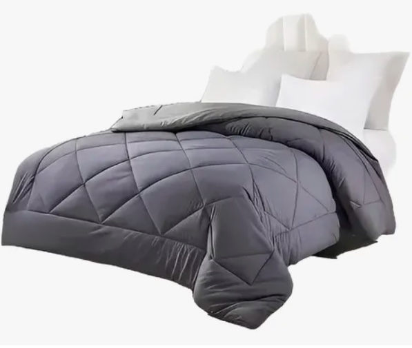 PLUMON EDREDON NORDICO DE SEDA 1.5P GRIS - 1