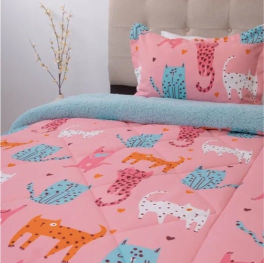 PLUMON ESTAMPADO INFANTIL 1.5 PLAZAS - 1