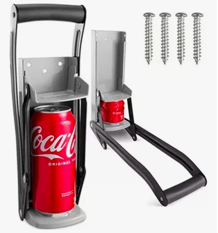 APLASTA LATAS Y ABREBOTELLAS DE ALUMINIO - 1