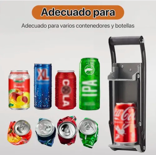 APLASTA LATAS Y ABREBOTELLAS DE ALUMINIO - 2