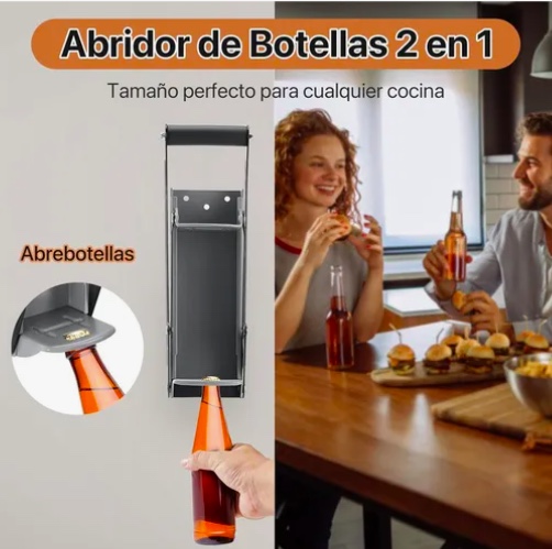 APLASTA LATAS Y ABREBOTELLAS DE ALUMINIO - 3