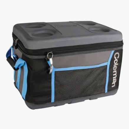 SOFT COOLER EVA NEGRO CAPACIDAD 45 LATAS - 4