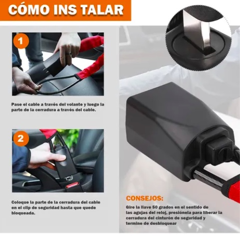 TRABA VOLANTE BLOQUEO UNIVERSAL - 4