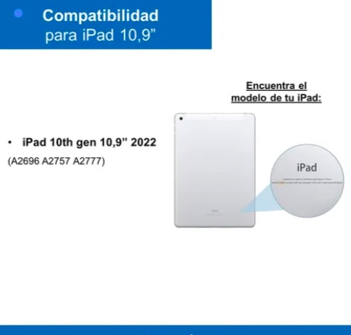 FUNDA CARCASA PARA IPAD PROTECTOR IPAD 10TH - 2