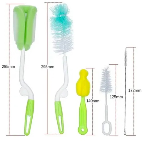 SET DE CEPILLOS PARA LIMPIAR MAMADERAS - 2