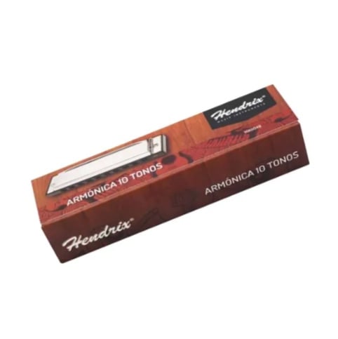 ARMONICA 10 TONOS 4 PULGADAS HENDRIX - 2
