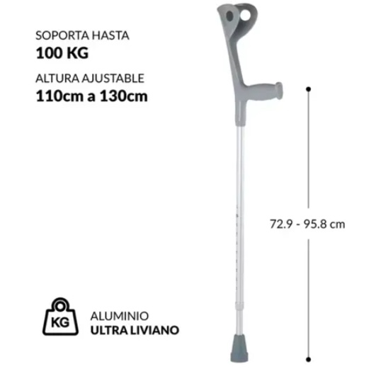 BASTON ORTOPEDICO REGULABLE - 6