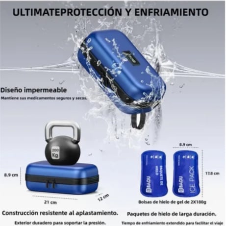 BOLSA DE VIAJE CON ENFRIADOR Y TERMOMETRO - 3