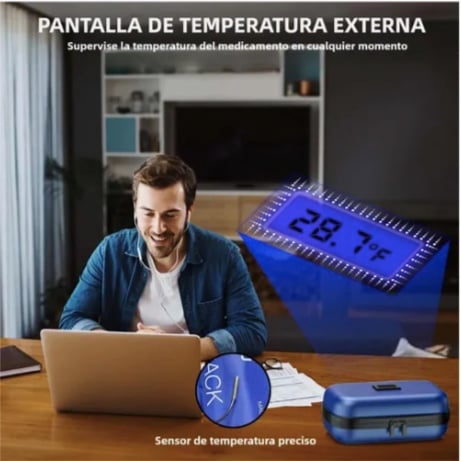 BOLSA DE VIAJE CON ENFRIADOR Y TERMOMETRO - 6
