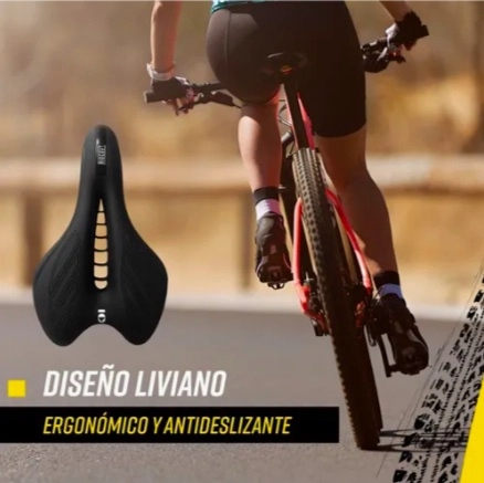 ASIENTO SILLIN BICICLETA ANTIPROSTATICO - 3