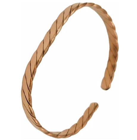 PULSERA COBRE PURO TRENZADA TERAPE UTICA - 2