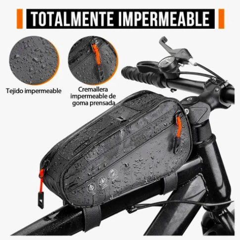 BOLSA TUBO SUPERIOR PARA BICICLETA - 2