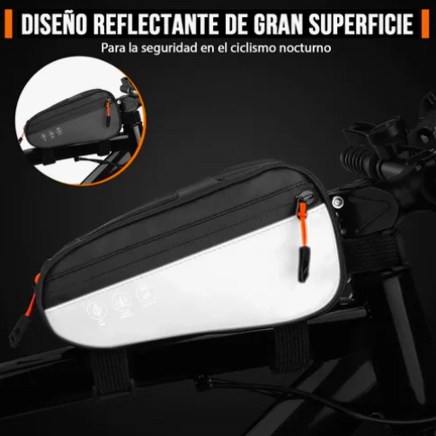 BOLSA TUBO SUPERIOR PARA BICICLETA - 4