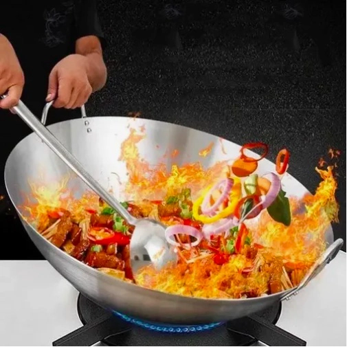 DISCO WOK 50CM ACERO INOXIDABLE - 2
