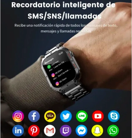 SMARTWATCH HOMBRES RELOJES INTELIGENTE - 2