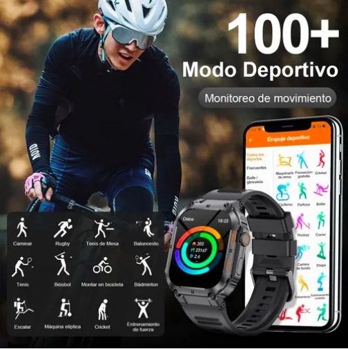 SMARTWATCH HOMBRES RELOJES INTELIGENTE - 6