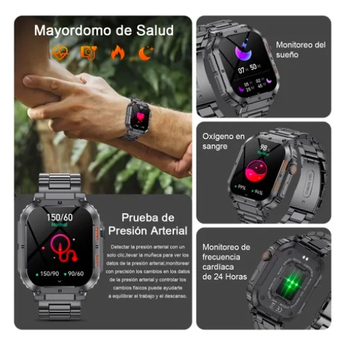 SMARTWATCH HOMBRES RELOJES INTELIGENTE - 7