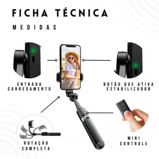 TRIPODE ESTABILIZADOR DE TELE FONO - 6
