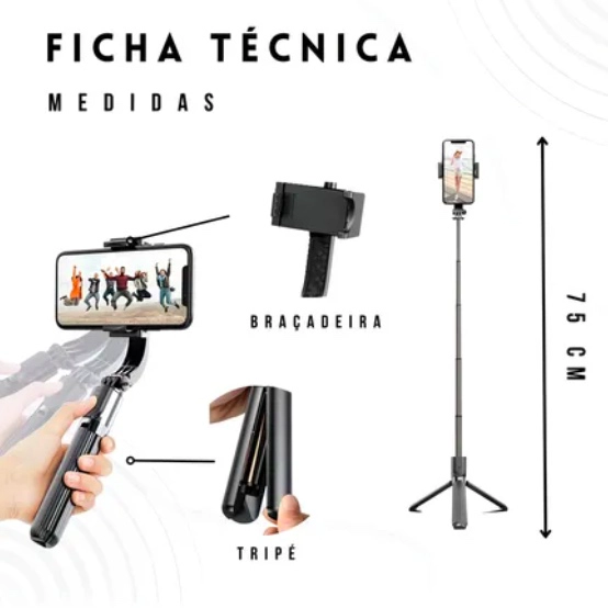TRIPODE ESTABILIZADOR DE TELE FONO - 7