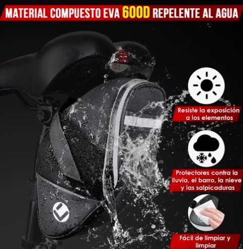BOLSA PARA SILLIN BICICLETA IMPERMEABLE - 2