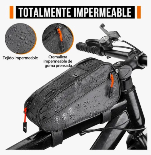 BOLSA TUBO SUPERIOR PARA BICICLETA - 2