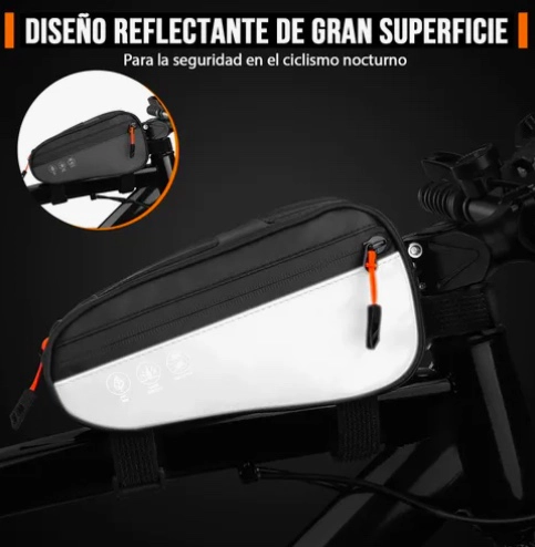 BOLSA TUBO SUPERIOR PARA BICICLETA - 4