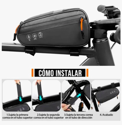 BOLSA TUBO SUPERIOR PARA BICICLETA - 5