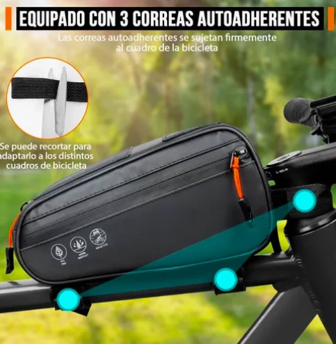 BOLSA TUBO SUPERIOR PARA BICICLETA - 6