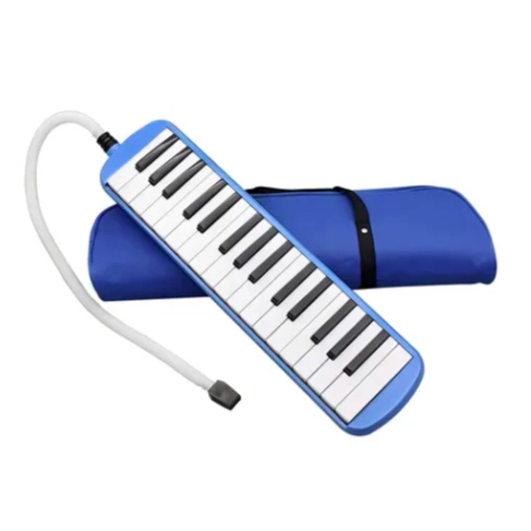 MELODICA TECLADO 32 NOTAS + BOQUILLA + ESTUCHE MALETIN /AZUL - 1