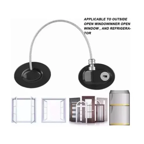 PACK 2 SEGUROS NIÑOS BEBE S PUERTAS REFRIGERADORES Y VENTANAS - 5
