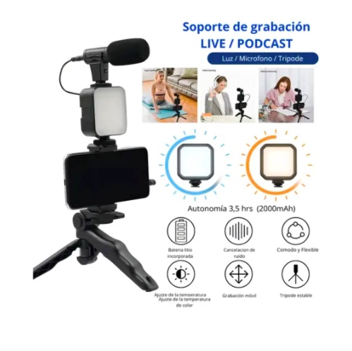 ESTABILIZADOR PARA CELULAR Y CAMARA - 2