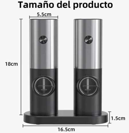 SET MOLINILLO SAL Y PIMIENTA ELE CTRICO - 2
