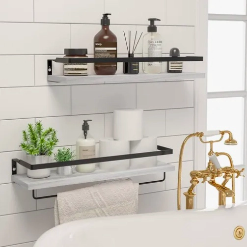 REPISAS FLOTANTES PARA MONTAJE EN PARED KIT X2 - 2