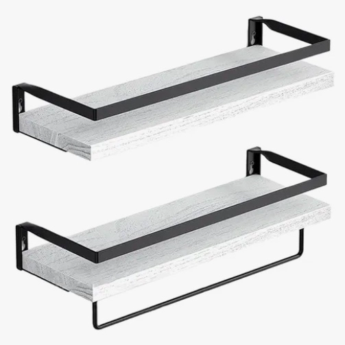 REPISAS FLOTANTES PARA MONTAJE EN PARED KIT X2 - 3